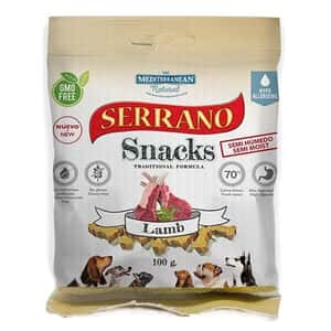 Mediterranean Natural Mediterranean Natural Serrano 狗零食 羊肉 100g (68179)