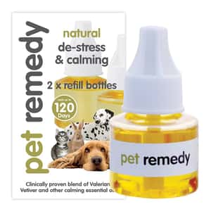 貓犬用保健用品 Pet Remedy 寵物天然減壓香薰 40ml 補充裝x2 (P00026)