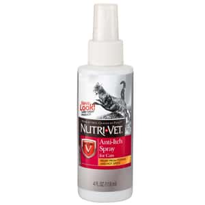 皮膚毛髮護理 Nutrivet 貓用殺菌止癢皮膚噴霧 4oz (NV89029)