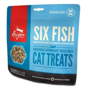 Orijen Orijen 貓零食 生肉凍乾零食 六種魚 35g 原裝香港行貨保證