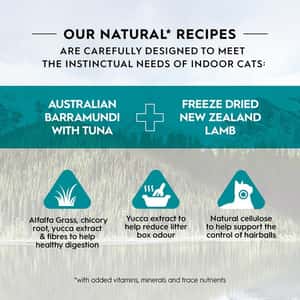 Trilogy 無穀成貓糧 澳洲尖吻鱸及吞拿魚+5%紐西蘭羊肺凍乾 5.4kg 或 (3包1.8kg夾袋) (圖片4)