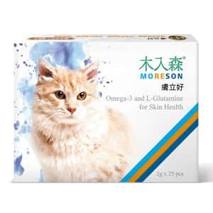 皮膚毛髮護理 木入森MORESON 貓咪保健品 膚立好 2g x 25包 (MRSC060)