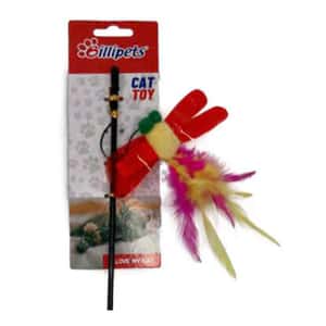 逗貓棒 Billipets 逗貓棒 小貓專用 昆蟲 40cm (NS-16273)