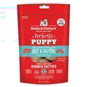 Stella and Chewy Stella & Chewy's 狗糧 凍乾生肉主糧 幼犬系列 牛肉及三文魚配方 5.5oz (SC097)