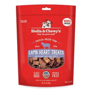 Stella and Chewy Stella & Chewy's 狗小食 凍乾生肉內臟小食系列 羊心 3oz (TRT-LH-3)