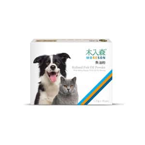 貓犬用保健用品 木入森MORESON 貓狗保健品 魚油粉 1.25g x 30包 (MRSCD002)