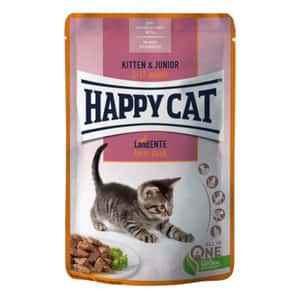 Happy Cat Happy Cat 貓濕糧 初生及幼貓配方 鴨肉 85g (70625)