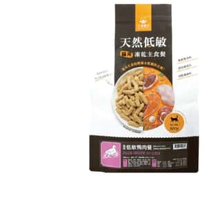 汪喵星球 汪喵星球 凍乾 DogCatStar 貓糧 冷凍乾燥生食餐 低敏鴨肉餐 櫻桃鴨 500g (FR079) (條型)
