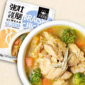 汪喵星球 汪喵星球 DogCatStar 狗狗 90%鮮肉主食餐包 強壯雞腿餐 150g (PK140)