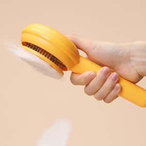 皮膚毛髮護理 一推除廢毛 用具嚴選 寵物按摩梳毛器 顏色隨機