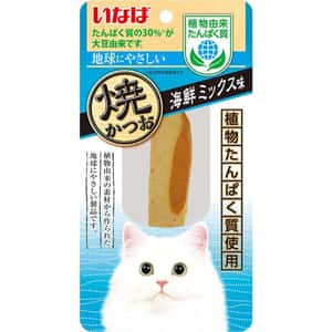 CIAO CIAO 貓零食 日本燒鰹魚條 植物由來蛋白質 海觧雜錦味 25g (QSC-197)