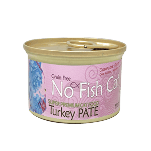 No Fish Cat No Fish Cat不吃魚的貓 貓罐頭 主食罐 火雞肉醬 85g (NFC85TU)