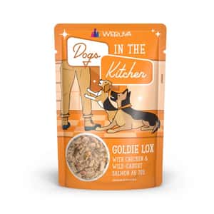 WeRuVa WeRuVa DITK pouch Goldie Lox with Chicken & Wild Caught Salmon Au Jus 2.8oz (003170)