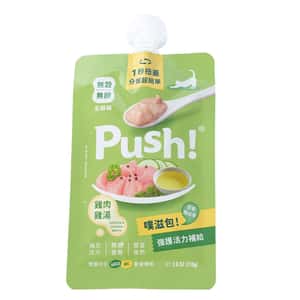 Push! 噗滋包 嚴選貓咪主食肉泥 元氣雞湯 110g (PH02) (圖片3)