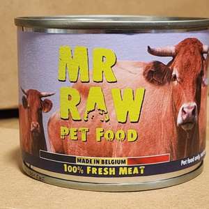 Mr Raw MR RAW 純天然罐頭 牛肉配方 200g (貓狗共用) (B200g)