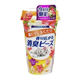 貓砂盆用消臭用品 Unicharm 日本芳香消臭珠 夏威夷 450ml (ucd4)