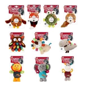 GIGWI GiGwi Plush Friendz中小型犬系列 (款式隨機) (6137/8457)