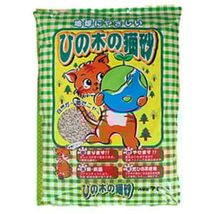 貓糧及貓砂 日本HINOKI 日野環保天然木の貓砂 7L