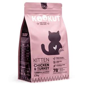 KOOKUT KOOKUT 天然無穀物幼貓糧 雞肉火雞肉 1.5kg (CFKUFK9515209)