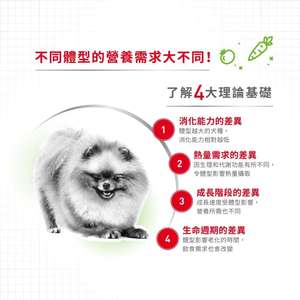 Royal Canin 狗糧 法國皇家狗糧 超小型成犬8+營養配方 XSS 1.5kg (圖片5)