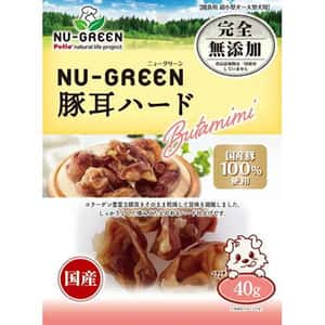 Petio Petio NU-GREEN 日本產 狗零食 無添加 潔齒 硬豬耳 40g (90503293)