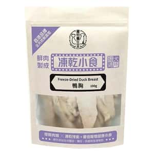 寵物養生堂 寵物養生堂 貓狗凍乾小食 鴨胸 100g (FD004)