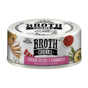 Absolute Holistic Absolute Holistic 貓狗罐頭 厚切雞塊+小紅莓 80g (AH-5140) 