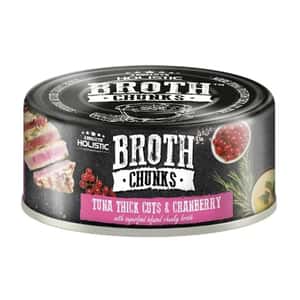 Absolute Holistic Absolute Holistic 貓狗罐頭 厚切吞拿魚+小紅莓 80g (AH-5201) 