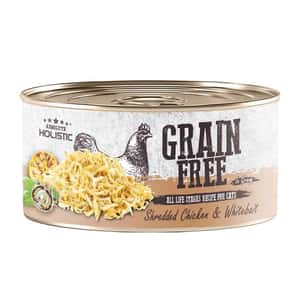Absolute Holistic Absolute Holistic 貓罐頭 無穀雞肉+白飯魚 80g (AH-3955) 