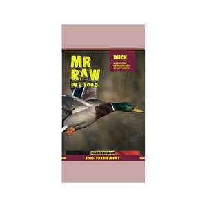 MR RAW MR RAW 貓狗糧 急凍生肉糧 鴨肉配方 1kg (D1KG) (需冷藏)
