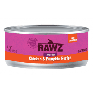 RAWZ RAWZ 貓罐頭 肉絲主食罐 雞肉及南瓜 85g (RZCCP085)