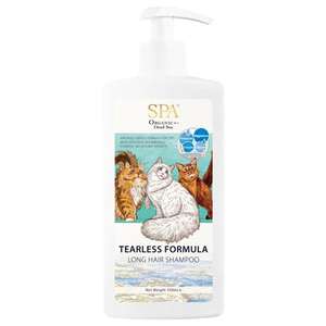 皮膚毛髮護理 SPA寵物溫泉 無淚配方長毛貓沖涼液 350ml (貓用) (P023)
