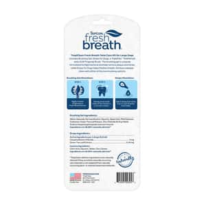 Tropiclean fresh breath 醫學級專業護理系列 獸醫強效全方位護理套裝 (潔齒凝露、濃縮點滴、牙刷、指套) (大犬專用) (PR3958) (圖片3)