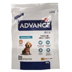 ADVANCE ADVANCE 日常護理 中型幼犬糧 試食裝 80g (非賣品)