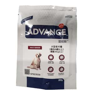 ADVANCE ADVANCE 日常護理 大型老犬糧 試食裝 80g (非賣品)