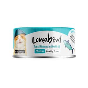 Loveabowl Loveabowl 貓罐頭 壯骨吞拿魚白飯魚 70g (LBCE044)