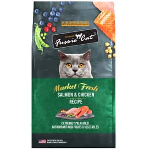 Fussie Cat Fussie Cat 貓糧 Market Fresh 純天然貓糧 三文魚及雞肉配方 3.5lb (綠) (FU-SC2)
