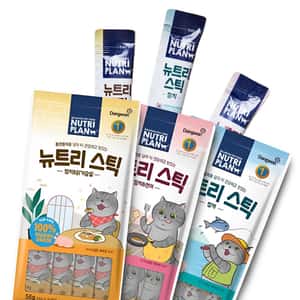 Nutriplan 貓肉泥 營養企劃 韓國肉泥餐包 三文魚及吞拿魚 14g 4本(64804) (FK CIAO) - 限時優惠 (圖片4)