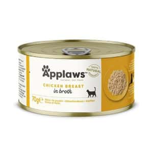 Applaws Applaws 貓罐頭 天然優質雞胸 Chicken Breast 70g (黃) (1002) (新舊包裝隨機發貨)