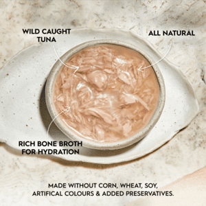 Trilogy 貓罐頭 無穀物肉絲幼貓主食罐 吞拿魚高湯 85g (SV20002) (圖片3)