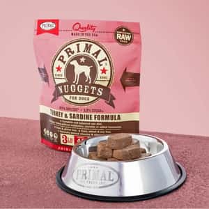 PRIMAL Primal 狗糧 急凍鮮肉磚系列 火雞配方 3lb (FTF3NG) (需冷藏)