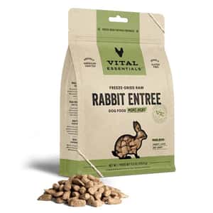 Vital Essentials VITAL ESSENTIALS 狗糧 凍乾脫水生肉糧 迷你肉粒 兔肉 25oz (680139)