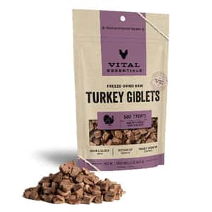 Vital Essentials VITAL ESSENTIALS 凍乾狗小食 火雞內臟粒 2oz (684168)