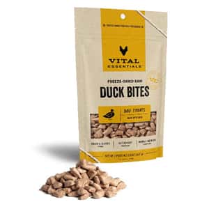 Vital Essentials VITAL ESSENTIALS 凍乾狗小食 鴨肉粒 2oz (684090)