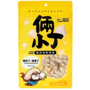 HEROMAMA HeroMama 貓狗零食 倆小丁凍乾系列 雞肉+蘋果 20g