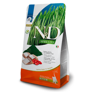 Farmina Farmina N&D 貓糧 無穀物天然螺旋系列 幼貓配方 鯡魚 1.5kg (NSCK015)