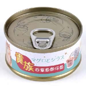 貴族 貴族 吞拿魚魩仔魚 80g (淺綠)