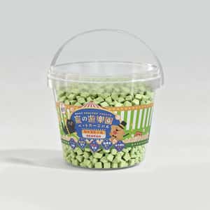 富士一 寵之遊樂園 凍乾 貓零食 去毛球貓草雞肉粒 桶裝 150g