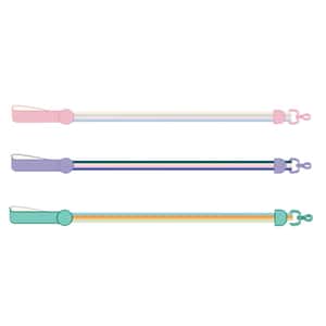 貓犬用日常用品 PETSVILLE 牽引繩 軟糖夢境/藍莓旋風/薄荷檸檬/ M 1.5cm寬2cm長 (顔色隨機) 