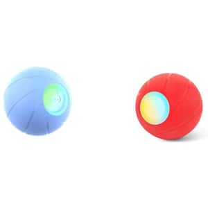 其他 Cheerble Wicked Ball SE互動寵物球 中⼩型⽝⽤ 藍/紅 直徑5.6cm (顔色隨機) 